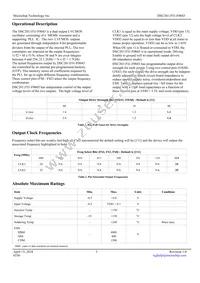 DSC2011FI1-F0043 Datasheet Page 3