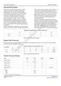 DSC2011FI2-E0002T Datasheet Page 3