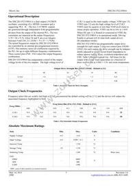 DSC2011FI2-F0016T Datasheet Page 3