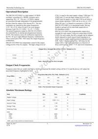 DSC2011FI2-F0035T Datasheet Page 3