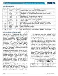 DSC2011FM1-E0005T Datasheet Page 2