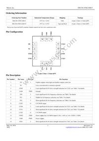 DSC2011FM2-E0015T Datasheet Page 2