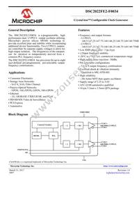 DSC2022FE2-F0034T Datasheet Cover