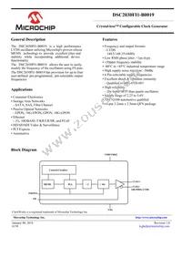 DSC2030FI1-B0019 Datasheet Cover