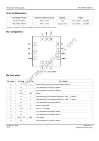 DSC2030FI1-B0019 Datasheet Page 2