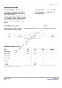 DSC2030FI1-B0019 Datasheet Page 3