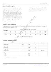 DSC2033FI2-F0030T Datasheet Page 3