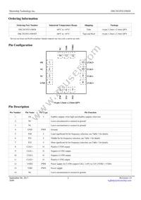 DSC2033FI2-F0038T Datasheet Page 2