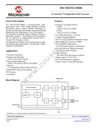 DSC2033FI2-F0040 Datasheet Cover