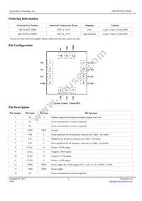 DSC2033FI2-F0040 Datasheet Page 2