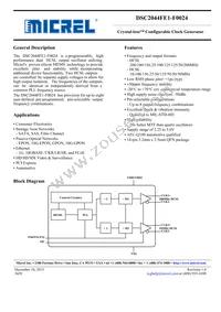 DSC2044FE1-F0024T Datasheet Cover