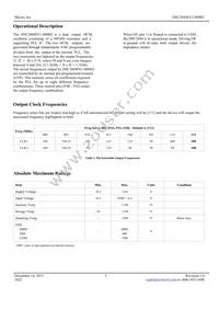 DSC2044FE1-H0002T Datasheet Page 3