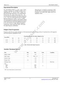 DSC2044FE2-F0018T Datasheet Page 3