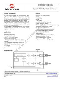 DSC2044FE2-H0006T Datasheet Cover