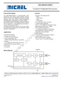 DSC2044FI2-F0012T Datasheet Cover