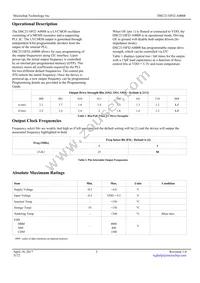 DSC2110FI2-A0008T Datasheet Page 3