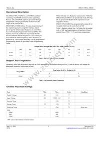 DSC2110FL2-A0026T Datasheet Page 3