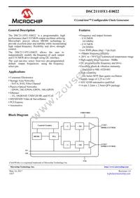 DSC2111FE1-E0022T Datasheet Cover