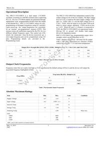 DSC2111FI2-E0019T Datasheet Page 3