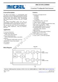 DSC2111FL2-E0018T Datasheet Cover