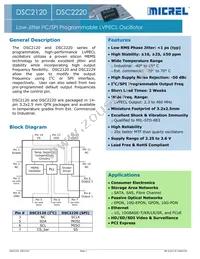 DSC2120FI1-A0027T Datasheet Cover