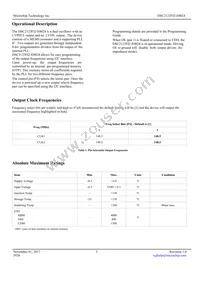 DSC2123FI2-E0024 Datasheet Page 3