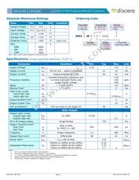 DSC2140FI2-D0001 Datasheet Page 3