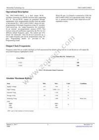 DSC2144FI2-F0022T Datasheet Page 3