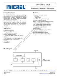 DSC2210FI2-A0028T Datasheet Cover