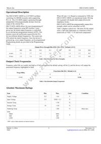 DSC2210FI2-A0028T Datasheet Page 3