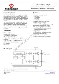 DSC2211FI1-E0021T Datasheet Cover