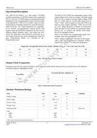 DSC2211FL2-E0016T Datasheet Page 3