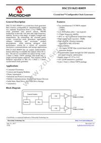 DSC2311KI2-R0059T Datasheet Cover