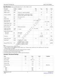 DSC2311KI2-R0060 Datasheet Page 3