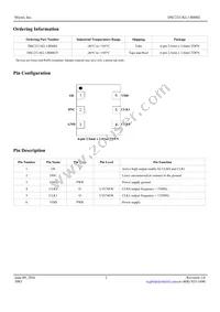 DSC2311KL1-R0002 Datasheet Page 2