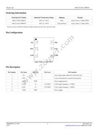 DSC2311KL2-R0018 Datasheet Page 2