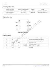 DSC2311KL2-R0027 Datasheet Page 2