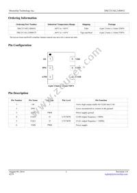 DSC2311KL2-R0052 Datasheet Page 2