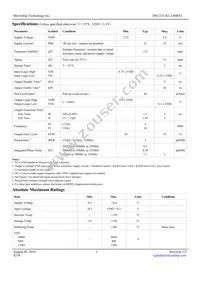 DSC2311KL2-R0052 Datasheet Page 3