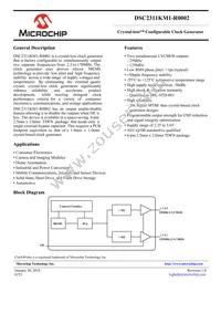 DSC2311KM1-R0002 Datasheet Cover