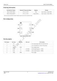 DSC2311KM1-R0036T Datasheet Page 2