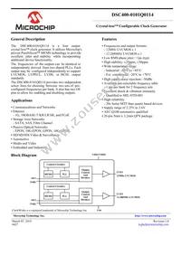 DSC400-0101Q0114KI2 Datasheet Cover