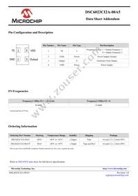 DSC6023CI2A-00A5T Datasheet Cover