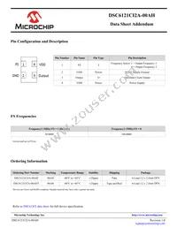 DSC6121CI2A-00AHT Datasheet Cover