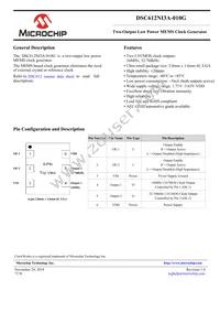 DSC612NI3A-010GT Datasheet Cover