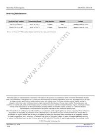 DSC612NL3A-012RT Datasheet Page 2