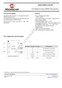 DSC612RI1A-012MT Datasheet Cover