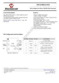 DSC613RI2A-012S Datasheet Cover