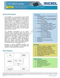 DSC8003AI2 Datasheet Cover