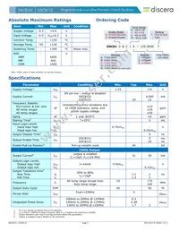 DSC8121NI2 Datasheet Page 2